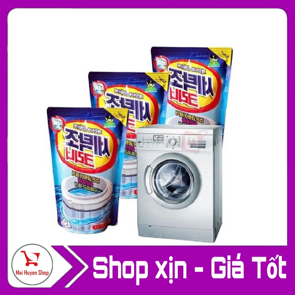 gói bột tẩy lồng giặt Hàn Quốc