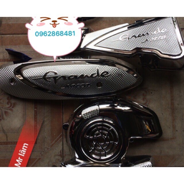 Ốp trang trí grande 2023-2014 crom