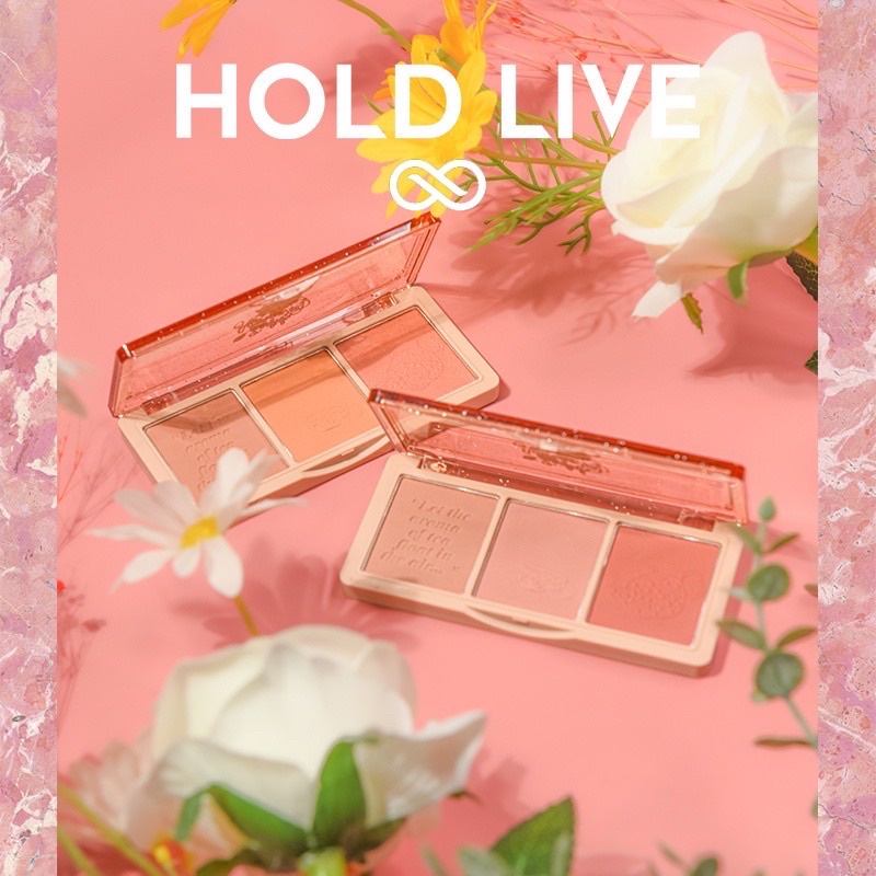 Phấn Má Hồng HOLD LIVE 3 Ô