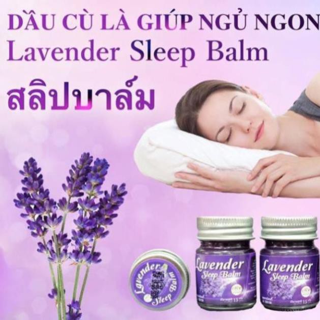 Dầu Cù Là Lavender OTOP Giảm Stress Ngủ Ngon Sleep Balm