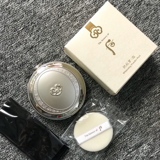 Phấn phủ dưỡng trắng và chống nắng Whoo Whitening Powder Pact