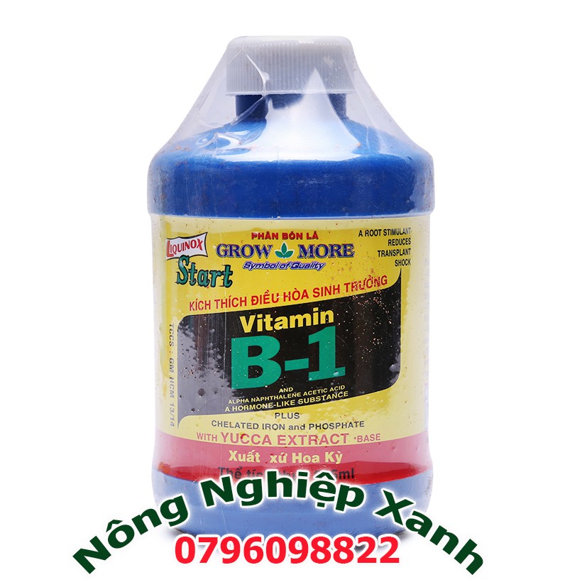 Vitamin B1 cho cây trồng (235 ml) (mẫu mới nắp vàng)