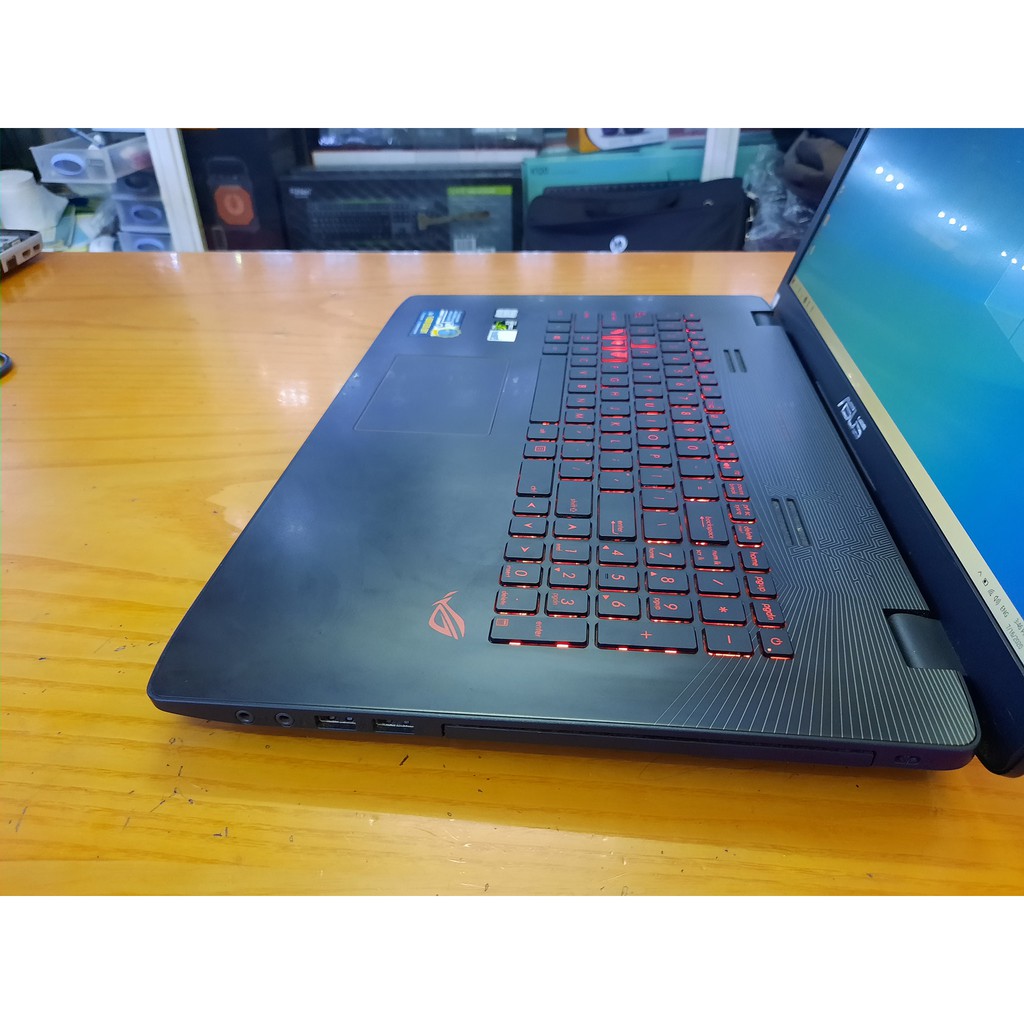 Laptop Asus GL752VW–T4163D Core i7 6700HQ /8G /SSD 128G +1TB /Màn 17 inh FHD | BigBuy360 - bigbuy360.vn