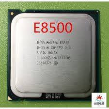 CPU Intel Core™2 Duo Processor E8500, E8400 sk 775 kèm keo tản nhiệt 20