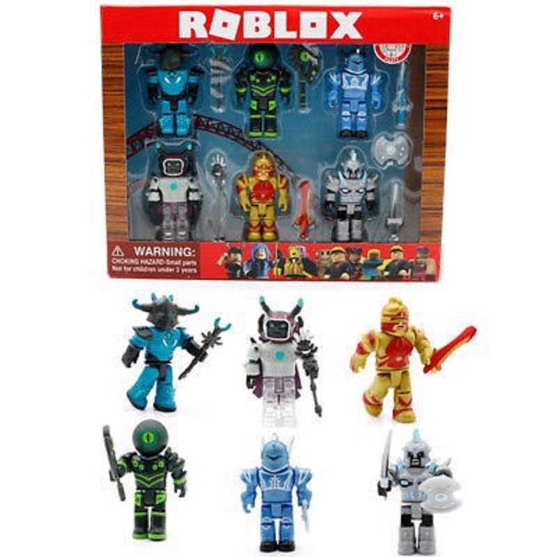 Roblox Game Figma Oyuncak Champion Robot Mermaid Playset Mini Action Figure Toy Action Figurines