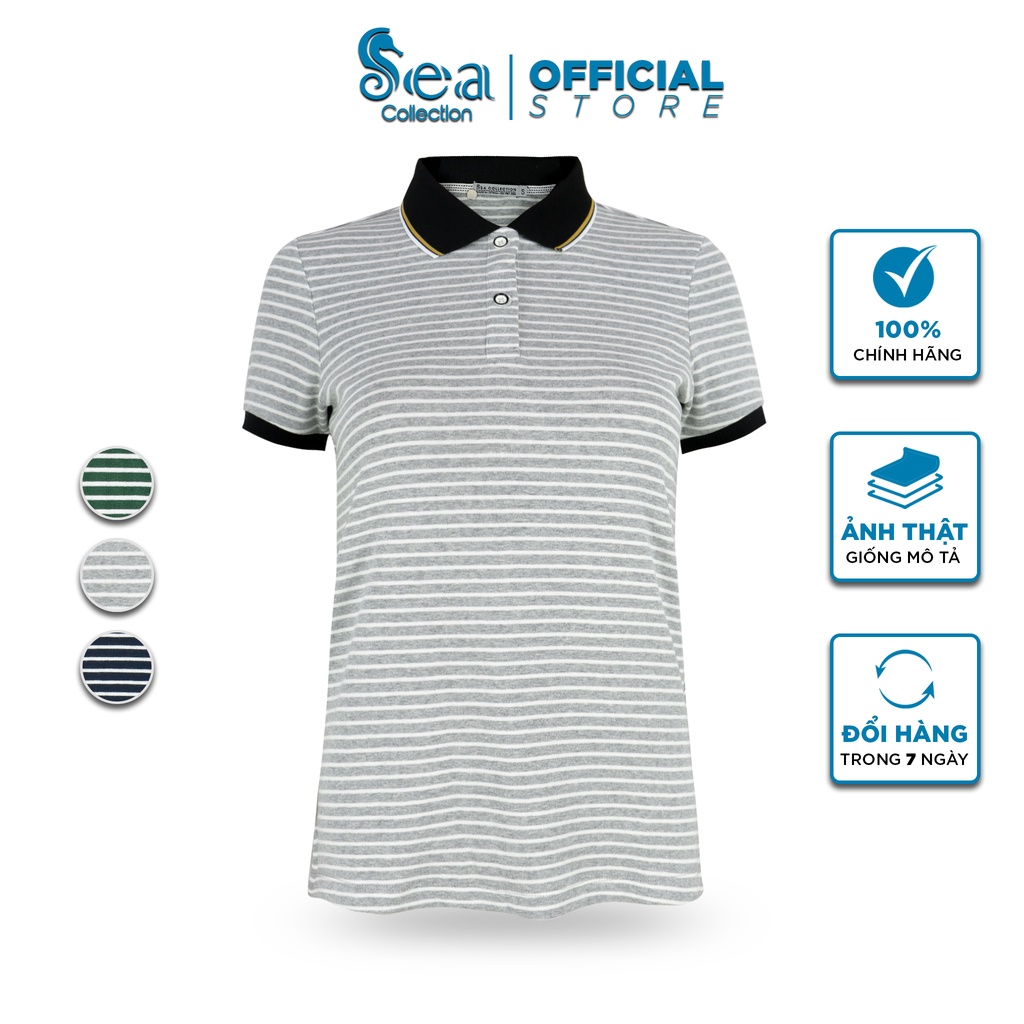 Áo Polo Nữ Sọc Cặp Sea Collection 11837