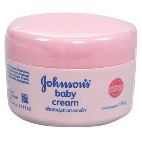 Kem dưỡng da Johnson Baby Cream nắp hồng 50g