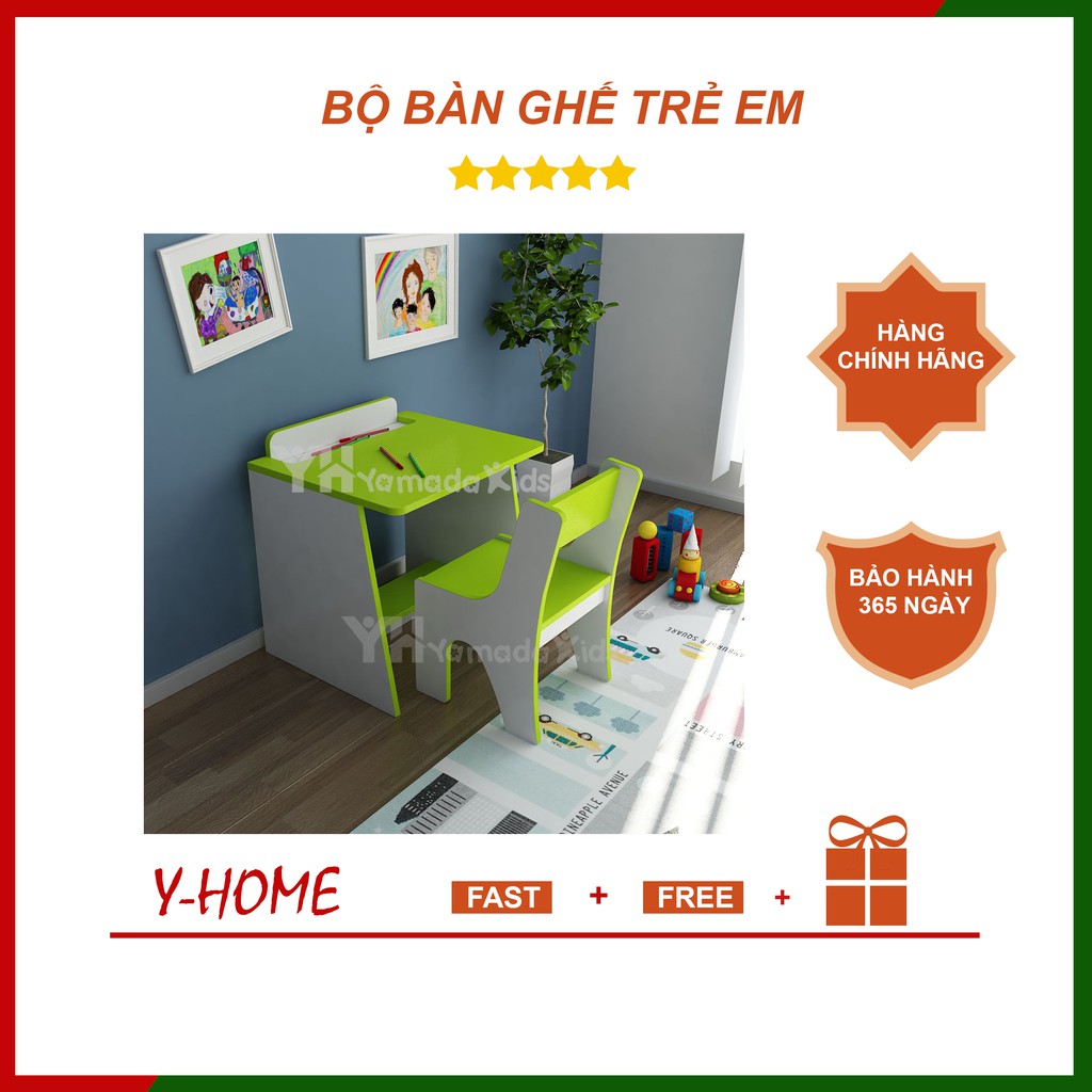 Bộ bàn ghế học sinh cấp 1,mẫu giáo,tập tô đẹp hiện đại ( Bàn kèm ghế )