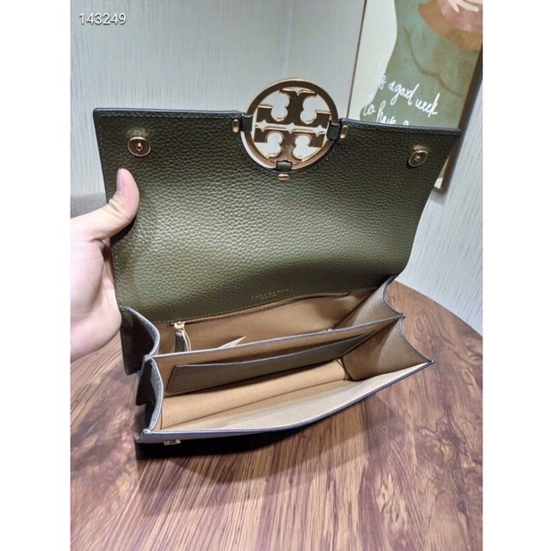 💃👛Túi Tory Burch Miller Bovine Leather Shoulder Bag 2022 27cm