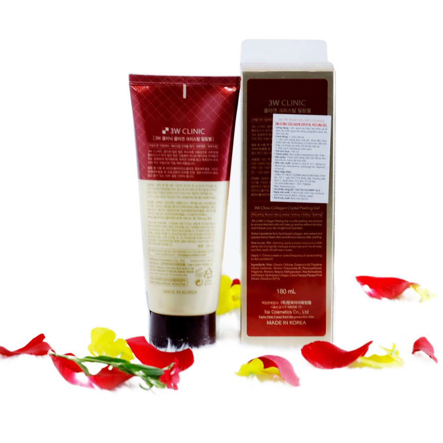 Tẩy da chết - Tẩy tế bào da chết chiết xuất từ Collagen Crystal Peeling Gel Hàn Quốc 180ml | BigBuy360 - bigbuy360.vn