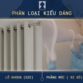 Rèm cửa sổ cản nắng - rèm vải nhiều màu nhiều zize