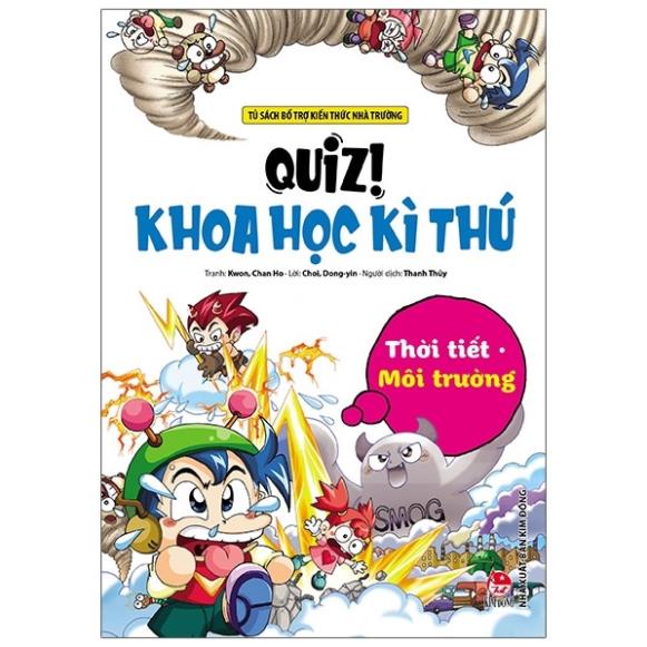 Sách - Trọn Bộ Quiz! Khoa học Kì Thú ( Lẻ Tập ) - Kim Đồng