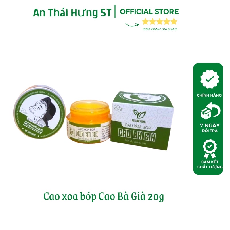 Cao xoa bóp đa năng cao bà già thái hưng 20g