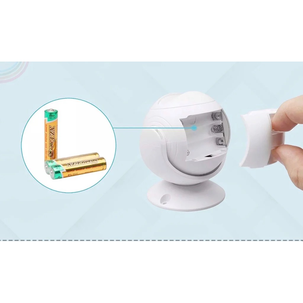 Chuông Báo Khách, Báo Trộm Hồng Ngoại Chính Hãng P23MP3