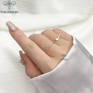 Nhẫn bạc unisex TLEE basic trơn freesize TLEE JEWELRY A0119