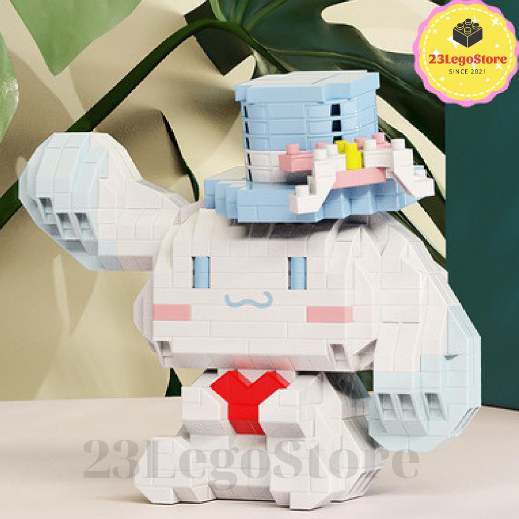 Bộ đồ chơi lắp ghép Ngựa một sừng Unicorn dành cho bé màu hồng cực dễ thương