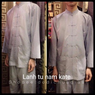 Lãnh tụ nam / nữ - đồ bộ - đồ lam đi chùa - set lam phật tử