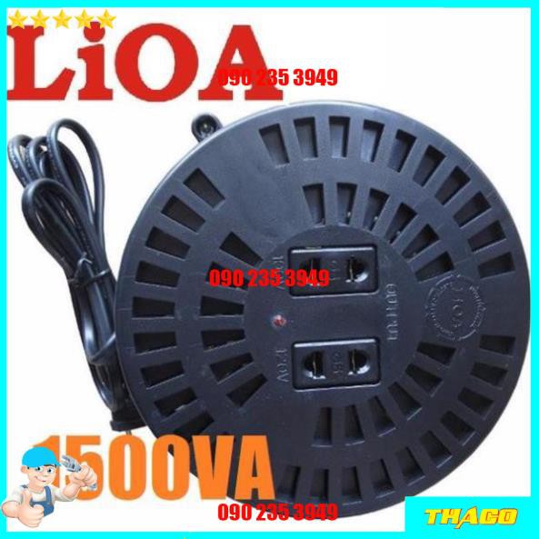 Biến áp 1500VA LIOA DN015 (đổi nguồn hạ áp 1 pha, vào 220V ra 100V - 120V) Đsg