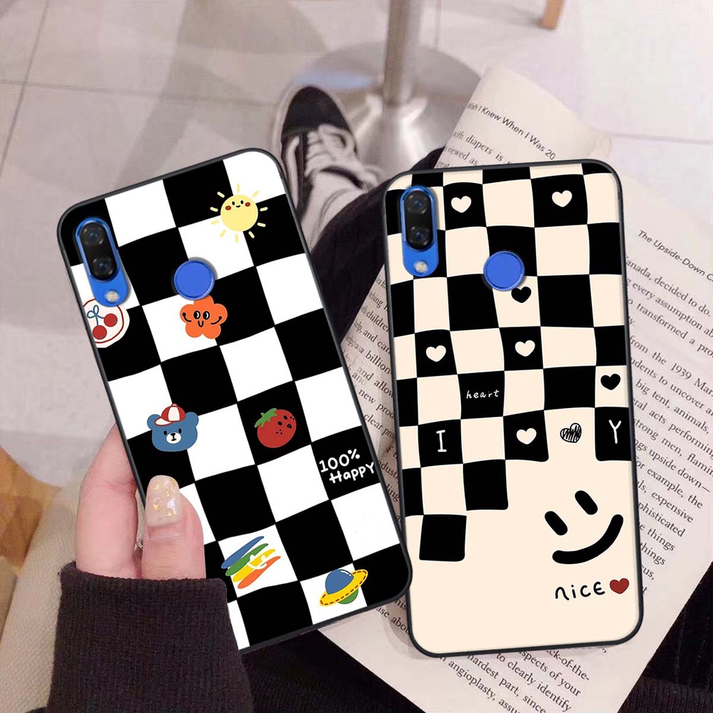 Ốp Huawei Nova 3 / Nova 3i họa tiết hoa, gấu thời trang, ốp dẻo bền đẹp