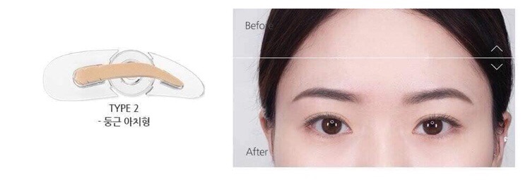 KHUÔN TẠO DÁNG CHÂN MÀY INNISFREE EASY STAMPING BROW