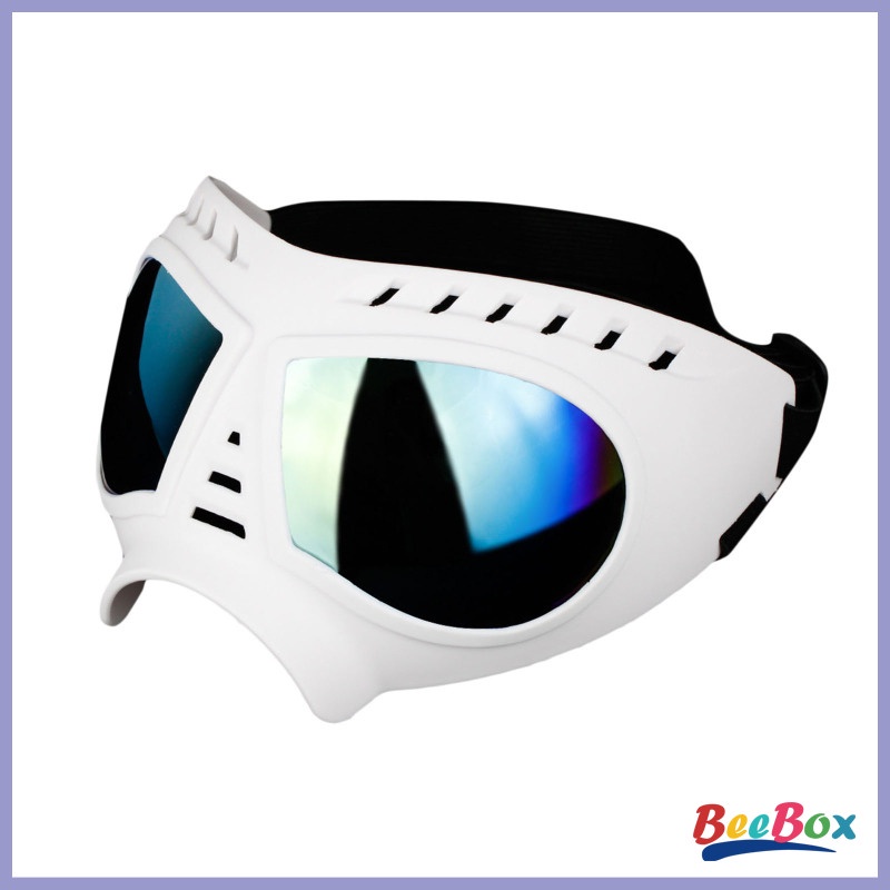 BeeBox Dog Sunglasses Pet Goggles Fog Protection Glasses Eye Wear Black