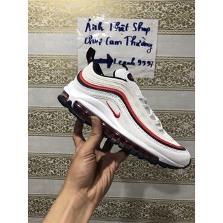 Giày sneaker air max 97 trắng đỏ