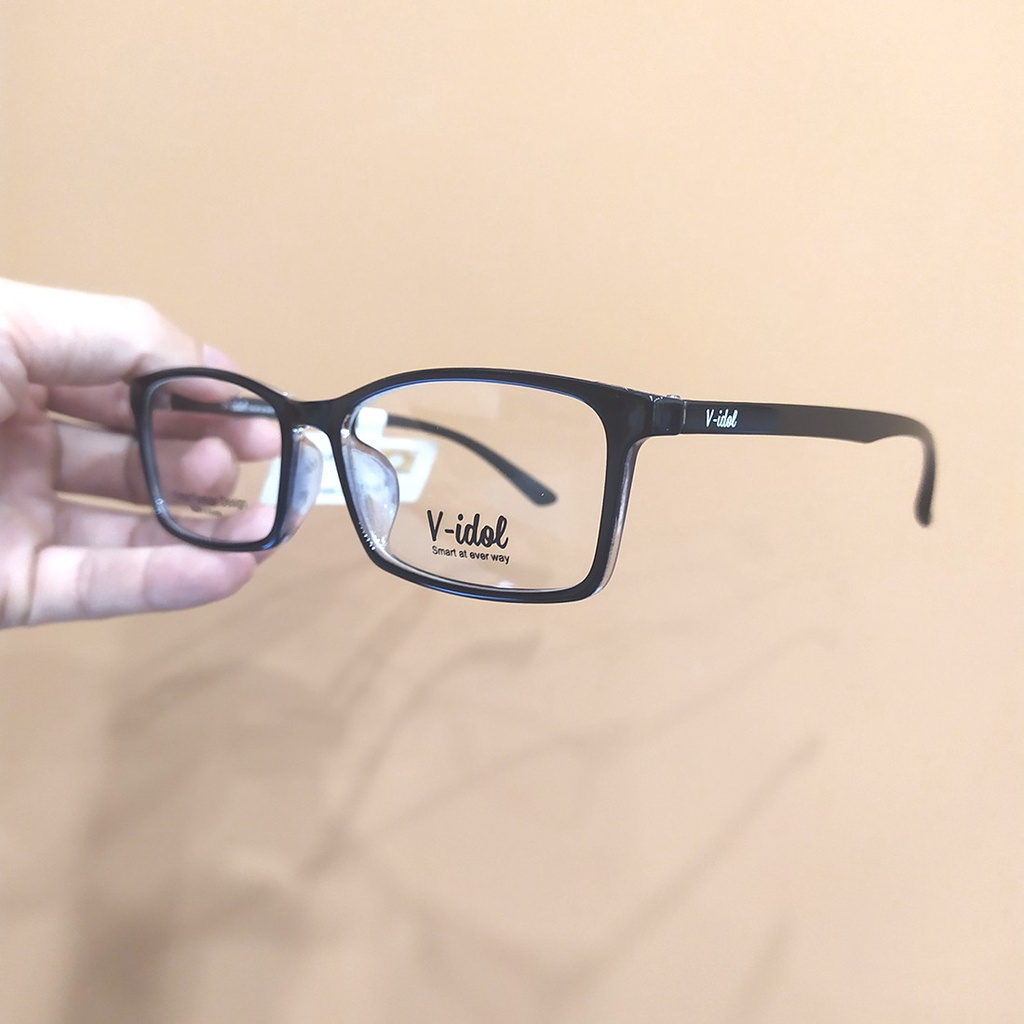 Gọng kính nam nữ V-idol V8210 SBL màu sắc thời trang chính hãng, thiết kế dễ đeo bảo vệ mắt