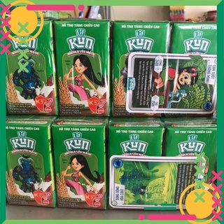 Lốc 4 hộp sữa kun sô cô la lúa mạch 110ml