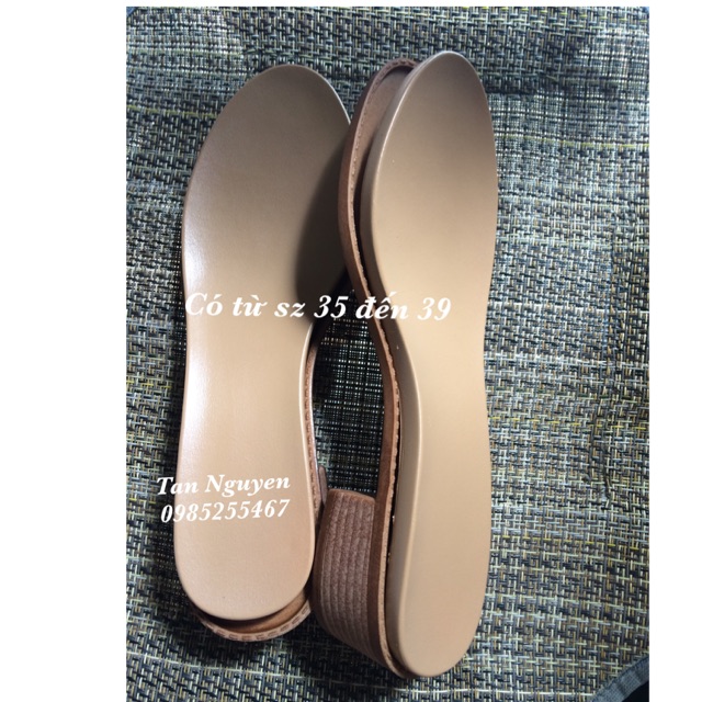Combo phụ kiện móc giày len đế sandal và đế 2 lớp
