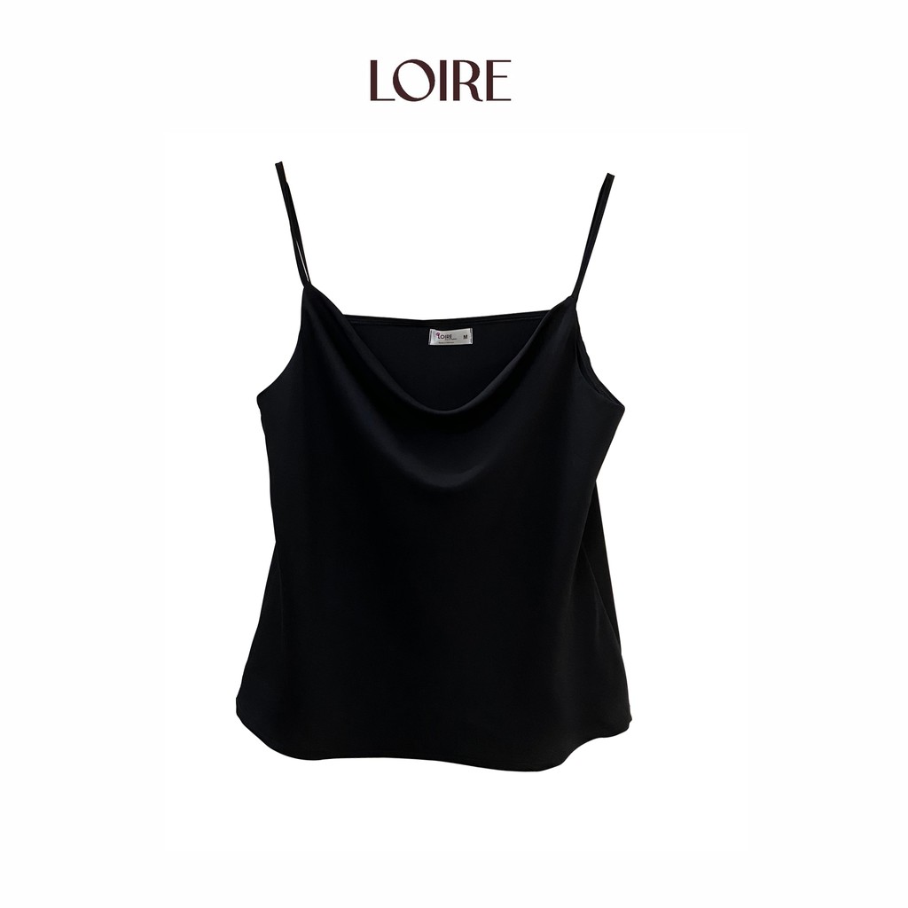 [Mã WABRLR30 giảm 10% đơn 99K] Áo Lụa 2 Dây Cao Cấp Cổ Đổ LOIRECHIC LAL02