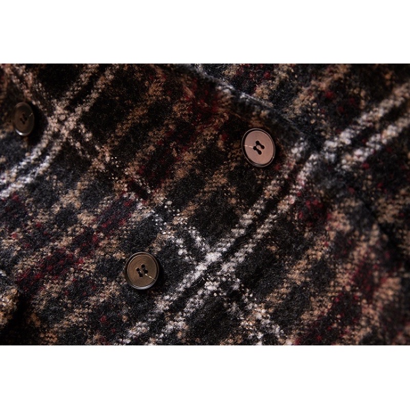 🌸Hàng Order🌸Váy Đầm Bigsize Áo Khoác Dạ Dáng Dài Dày Dặn Phối Cúc Trẻ Trung Nữ Tính🌸Hàng Quảng Châu | BigBuy360 - bigbuy360.vn