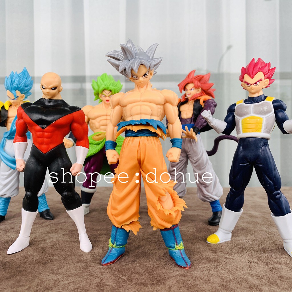 Mô hình Dragon Ball SonGoku Gogeta Broly Jiren Vegeta Super Saiyan God SSJ4 hàng đẹp