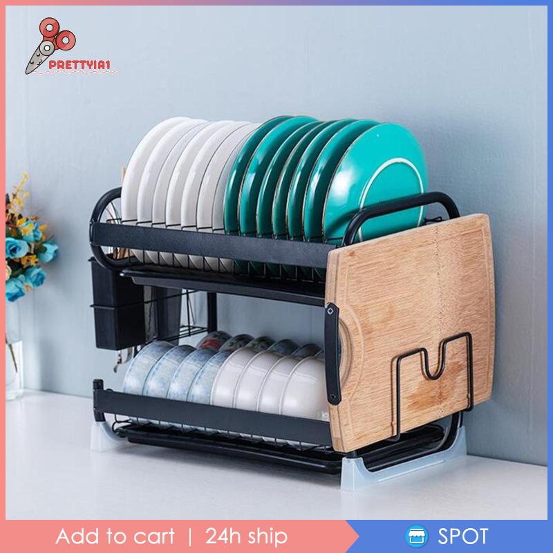 Giá Đỡ Thớt / Dao 2 Tầng Tiện Dụng Cho Nhà Bếp 1