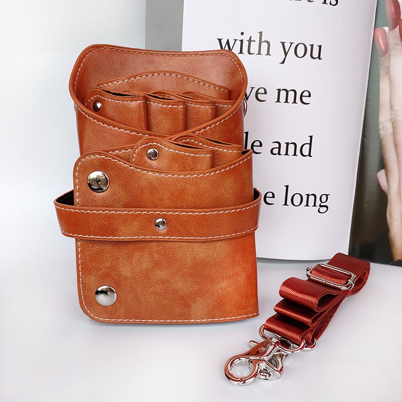 Túi Đựng Kéo Cắt Tóc/ Tỉa Lông Thú Cưng Cỡ Lớn Bằng Da Cao Cấp Thời Trang | BigBuy360 - bigbuy360.vn