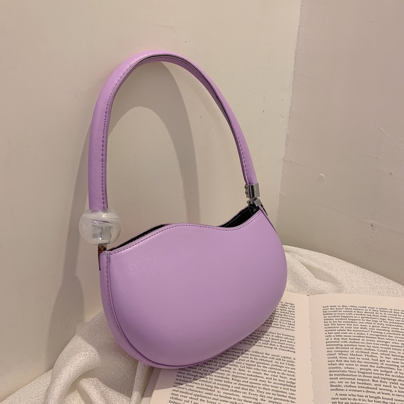 Túi Đeo Chéo Hình Vỏ Sò Màu Kẹo Nhỏ Gọn Thời Trang Xuân Hè Đơn Giản 2022 Cho Nữ