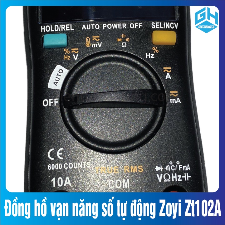 Đồng hồ vạn năng số tự động Zoyi Zt102A chính hãng