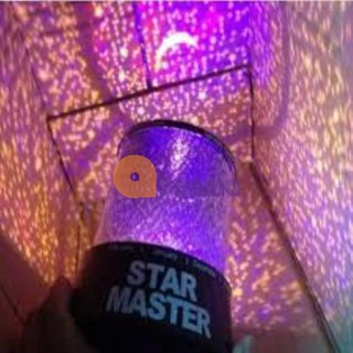  Đèn ngủ chiếu sao, trăng, tình yêu, pet Star Master 4.5V  CHENGFENG