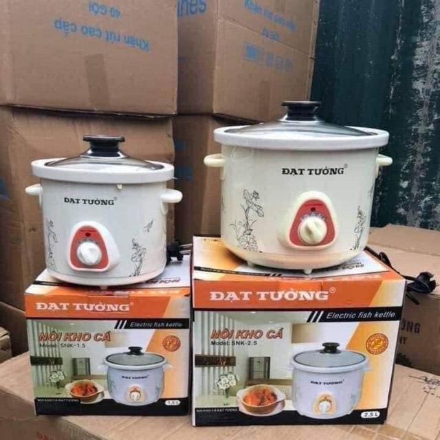 Nồi hầm cháo kho cá đạt tường