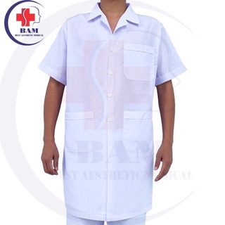 Áo Blouse Bác Sĩ - Dược Sỹ Nam/Nữ Tay Dài/ Tay Ngắn