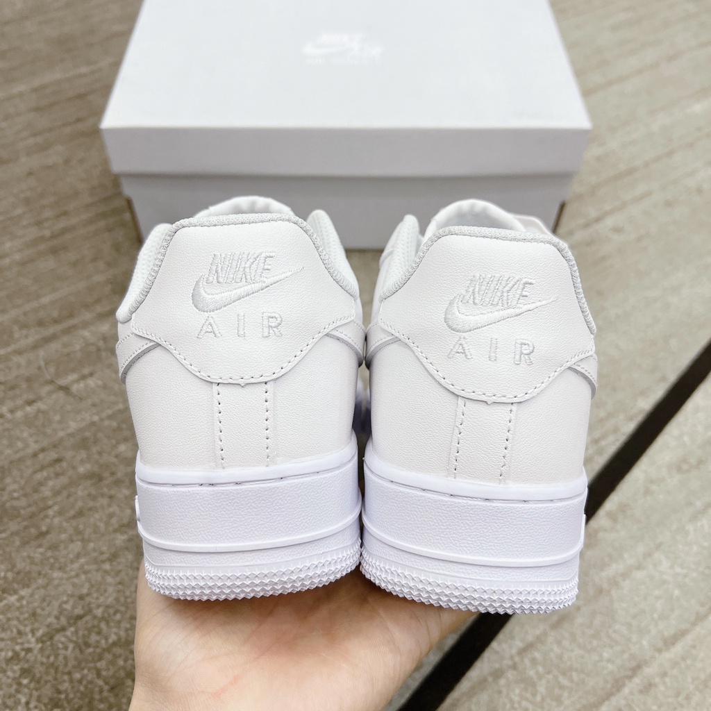 Giày Nike_Air Force 1 Nam Nữ, Giày_Nike Trắng AF1 Thể Thao Hàng Loại 1 Full Box
