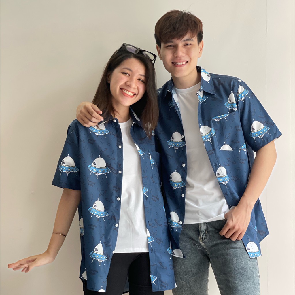 ÁO SƠ MI FORM RỘNG XINH XẮN CHO CÁC BẠN NỮ