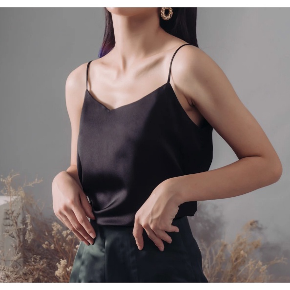 Áo Hai Dây Camisole Lụa Chất Siêu Mịn Mát BIJIN BOUTIK