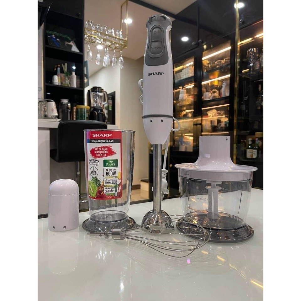 Máy xay sinh tố Sharp EM-H076SV-WH
