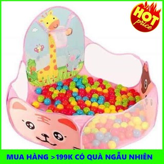 [RẺ NHẤT] Lều Bóng Tự Bung Nhiều Hình Tặng Kèm 150 Bóng Nhựa