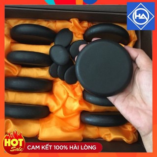 Đá nóng massage cho spa hộp 16 viên cho spa thẩm mỹ viện