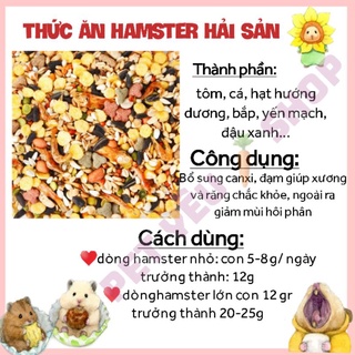 Thức ăn hamster - hải sản Nhật 150Gr🐀🐀🐁