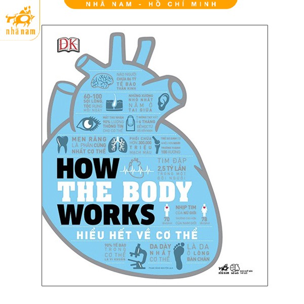 [Mã LIFEMALL995 giảm 10% đơn 99K] Sách - How the body works - Hiểu hết về cơ thể - Nhã Nam HCM