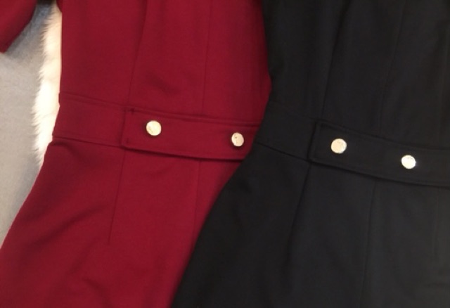 Váy đen đỏ chất đẹp