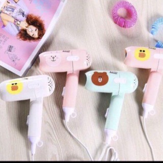 Máy sấy tóc mini gấp gọn du lịch - sấy cho trẻ con