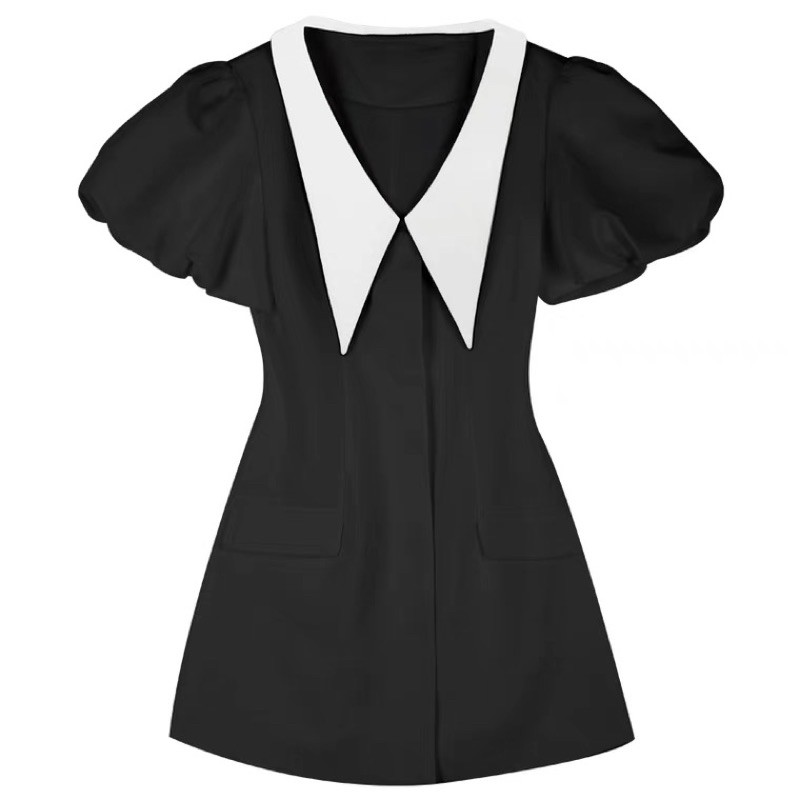 Váy tay phồng dáng chữ A bigsize cực xinh